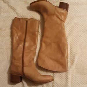 Genuine leather boots